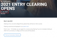 英国大学UCAS clearing补录即将开启！